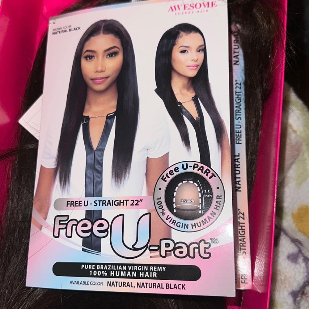 BRAND NEW upart wig ! Human hair 🎀 22 inch